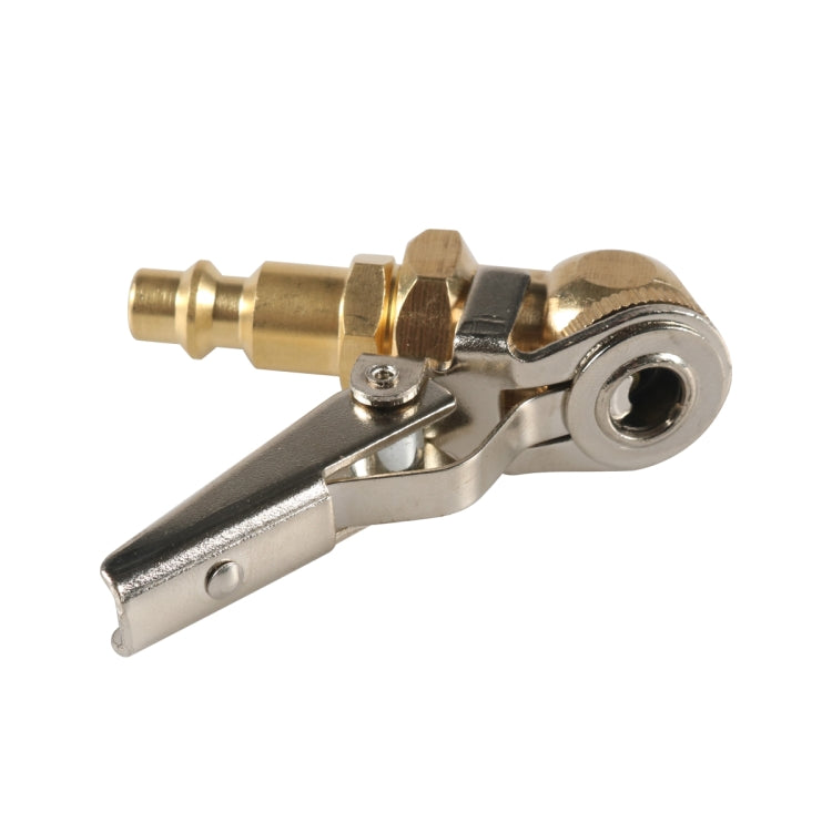 2pcs / Set Car 1/4NPT Brass American Style Pneumatic Chuck(Yellow)