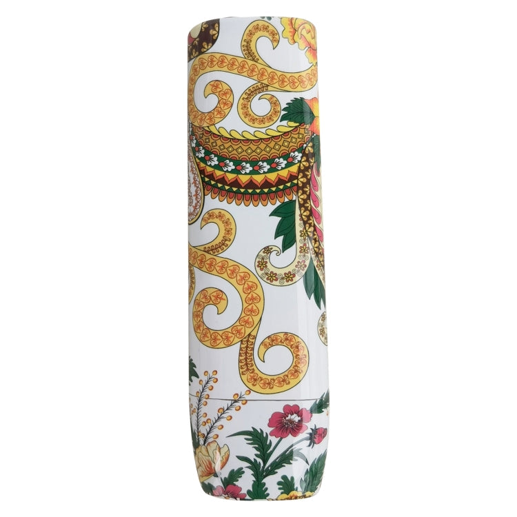 For IQOS ILUMA i ONE / ILUMA ONE Bright PC Electronic Cigarette Protective Case(Golden Flower Vine)