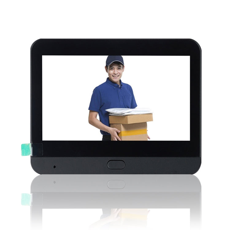 SY-35 4.3 inch Color Screen Graffiti Hidden 1080P WiFi Smart Cat Eye Video Doorbell(Black)