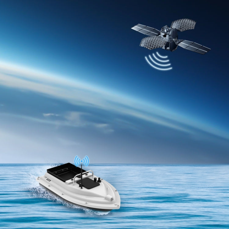 D26 Smart Remote Control Fishing Bait Boat Support Dual Fixed Point & GPS Positioning, Plug:UK Plug
