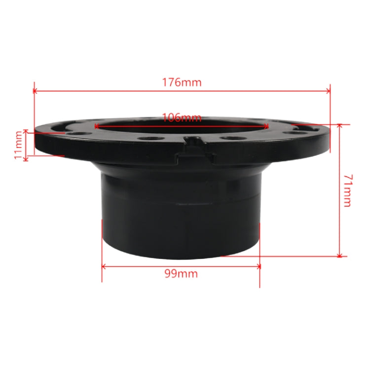 RV Toilet Seal Kit 385345892 385311658 for 300 310 320(White + Black)