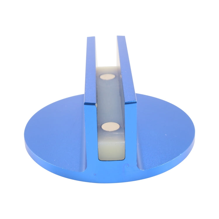 2pcs / Set Car Slotted Jack Pad Jacking Lift Pad(Blue)