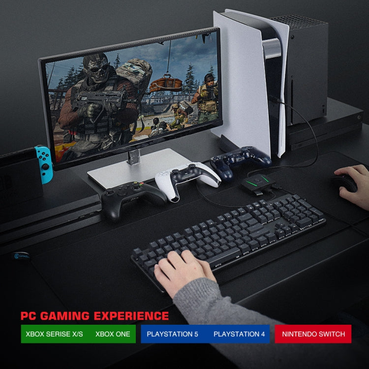 GameSir LeadJoy VX2 AimBox Game Console Keyboard Mouse Converter for Xbox / PS4 / PS5(Black)