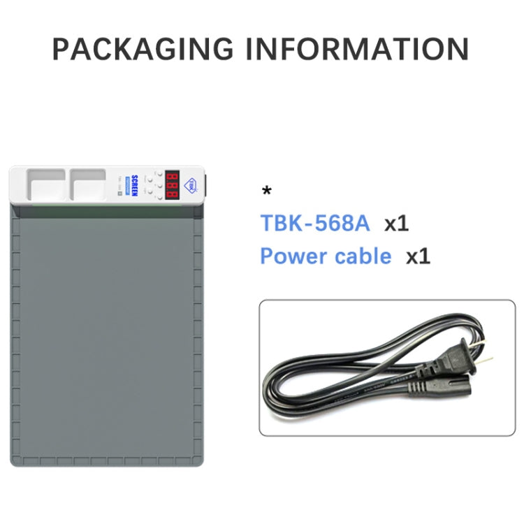 TBK-568A Professional LCD Screen Separate Machine, Plug:US Plug