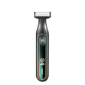 VGR V-360 5W USB Digital Display Electric T-shaped Shaver(Green)