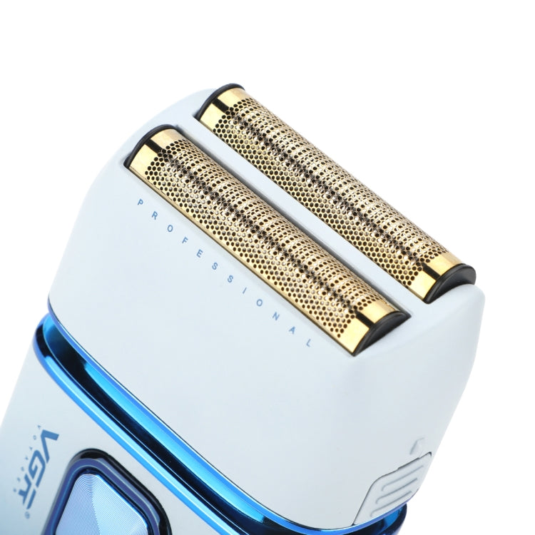VGR V-362 5W USB Reciprocating Electric Shaver Bald Head Hair Clipper(Sky Blue)