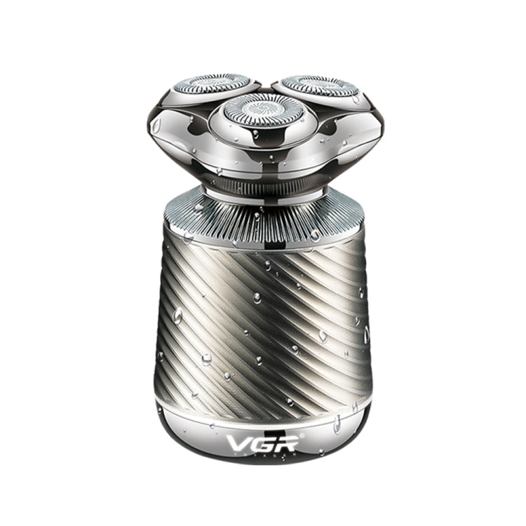 VGR V-391 5W USB 3 in 1 Smart Floating Three-Head Shaver(Silver)