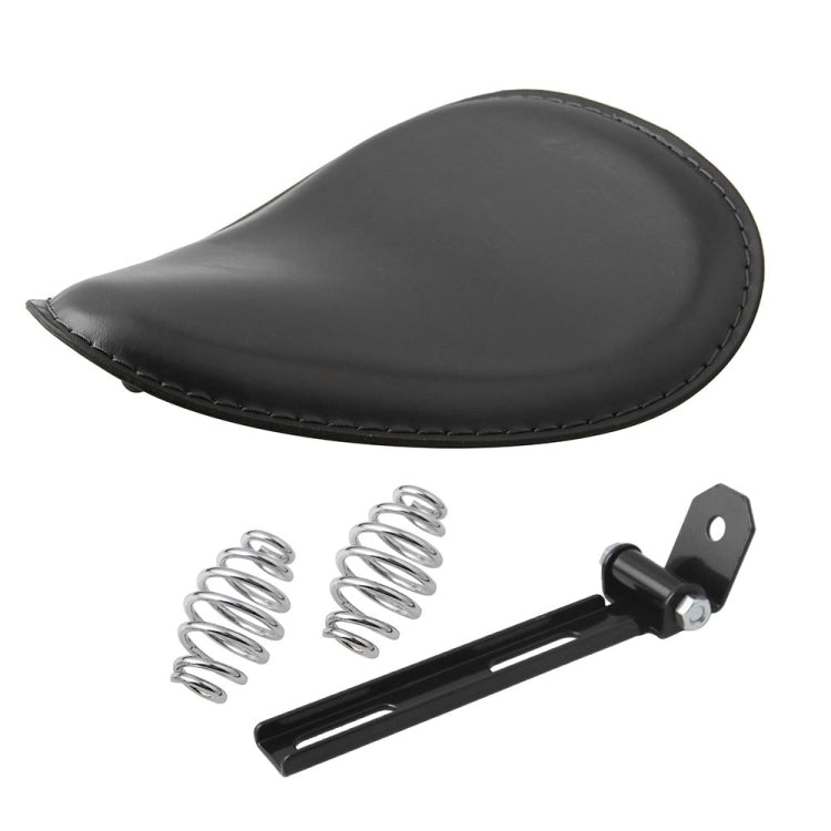 Motorcycle Seat Springs Mounting Bracket Kit (Black)