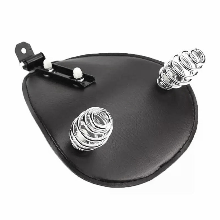Motorcycle Seat Springs Mounting Bracket Kit (Black)