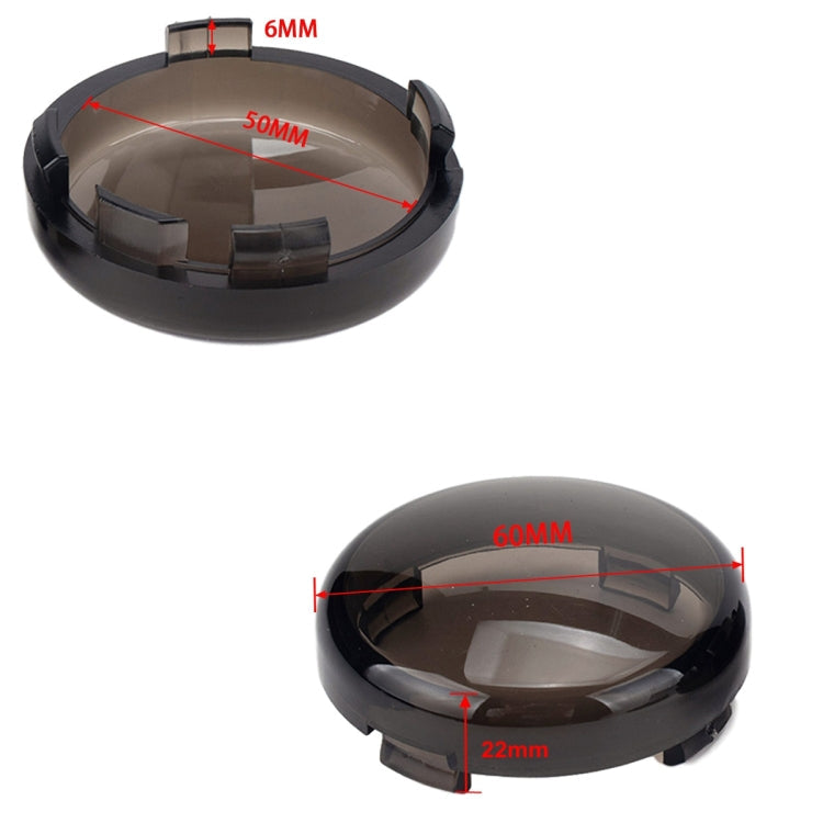 4 PCS Motorcycle Front and Rear Turn Signal Cover / Turn Signal Shell for Harley