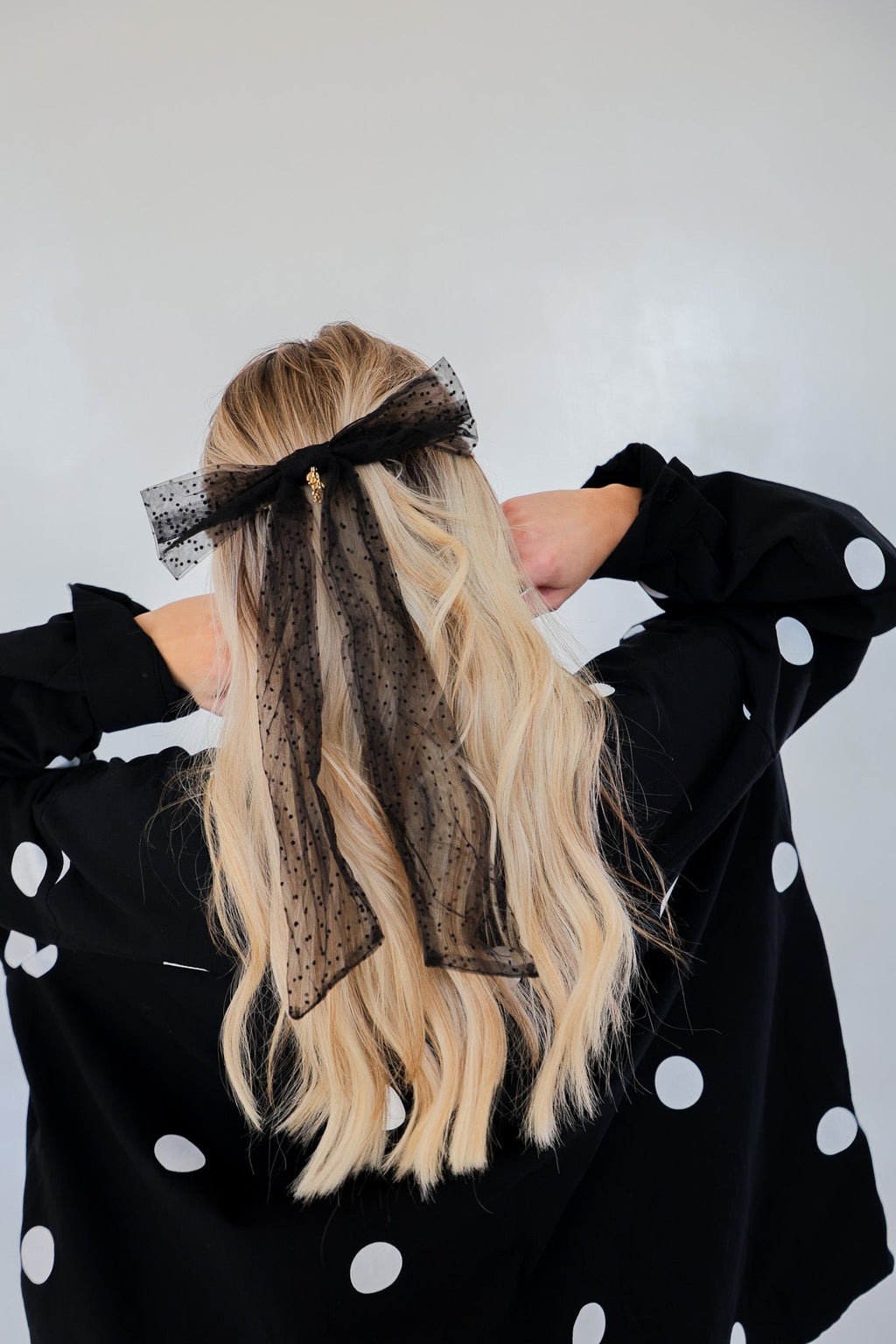 POLKA DOT ORGANZA JUM'BOW'