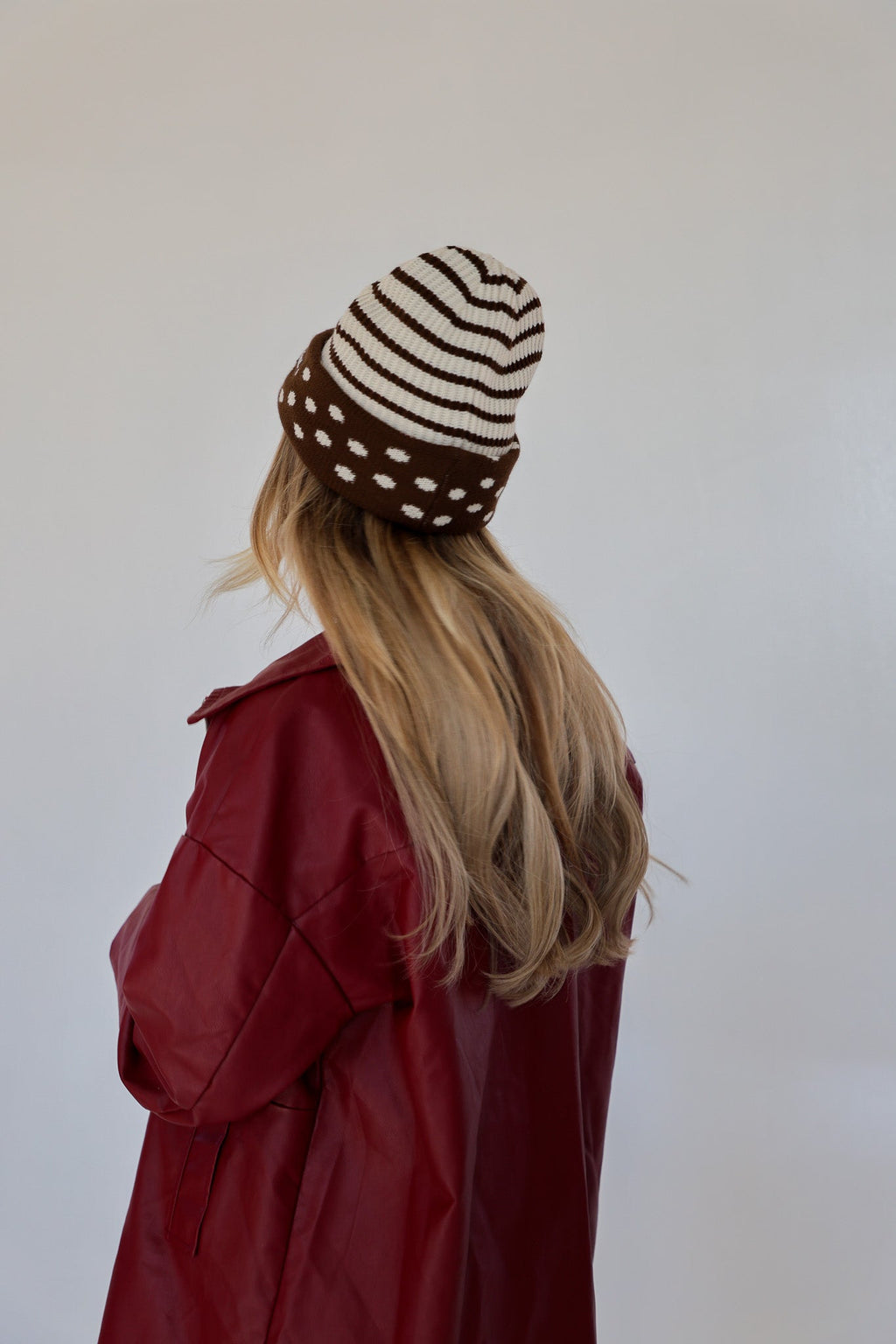 POLKA DOT BEANIE