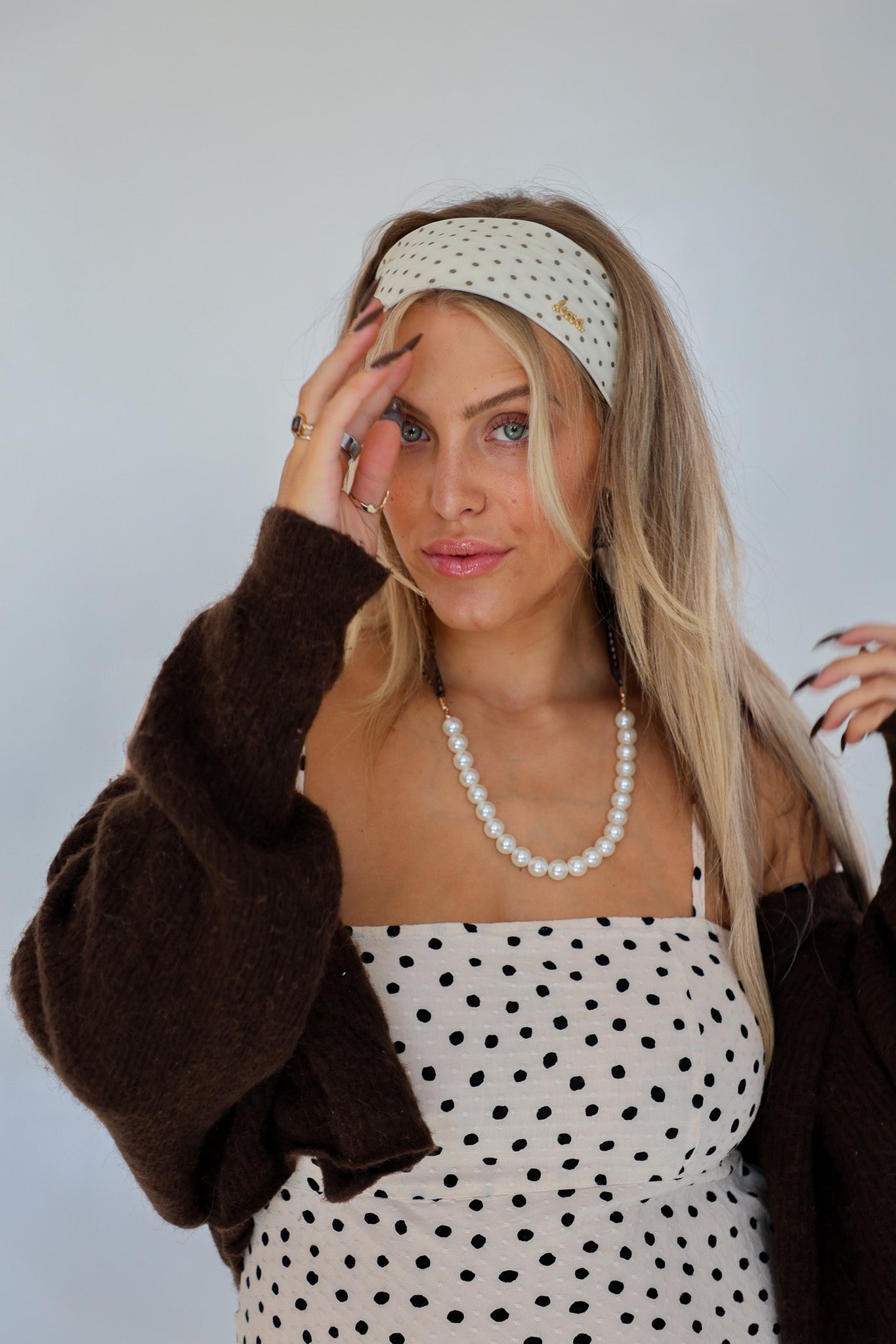 POLKA DOT SOFT HEADBAND