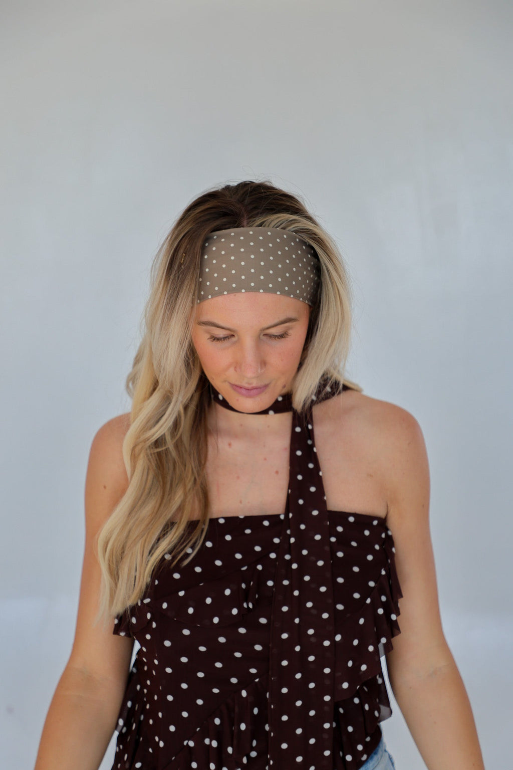 POLKA DOT SOFT HEADBAND