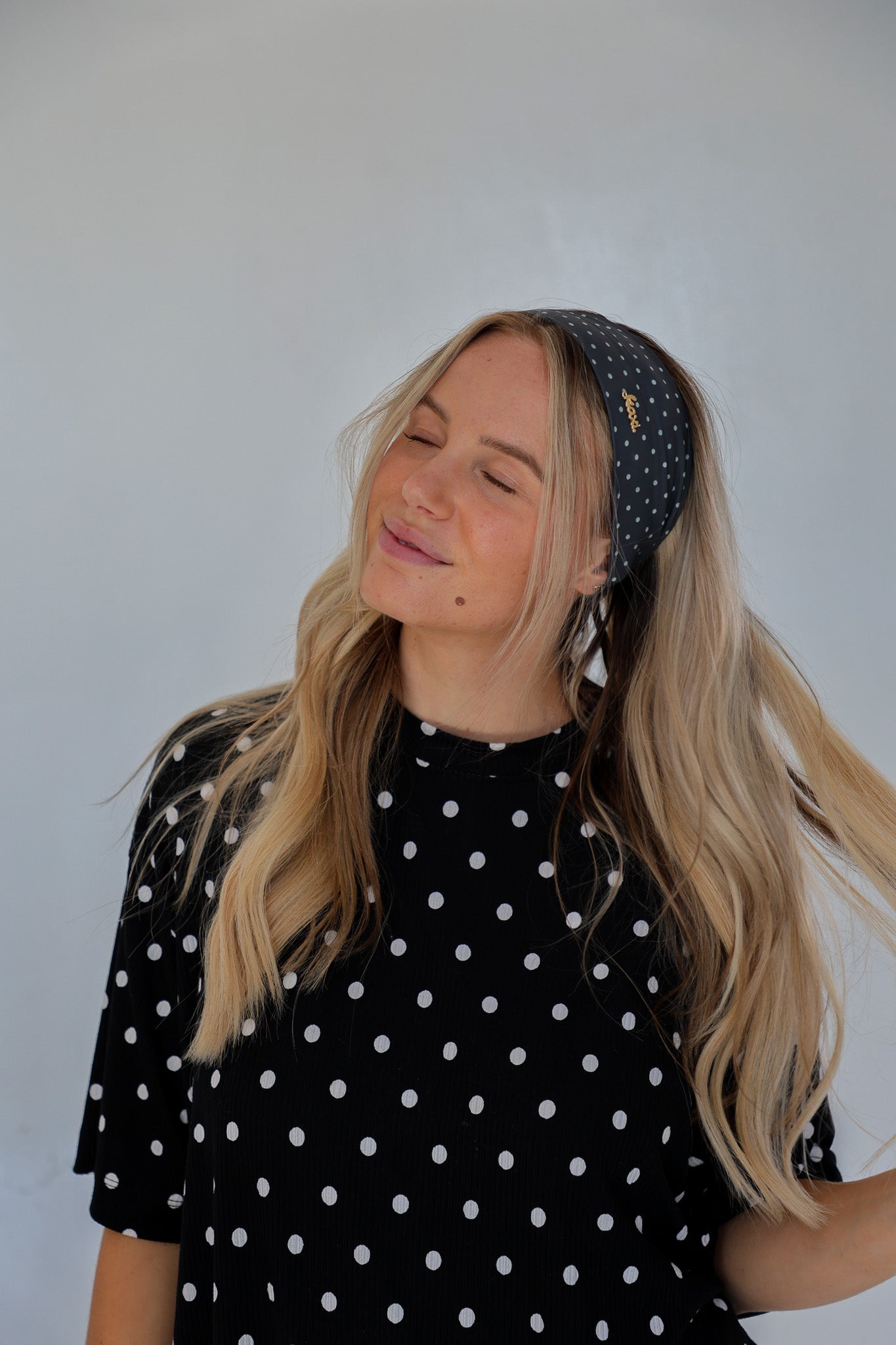 POLKA DOT SOFT HEADBAND