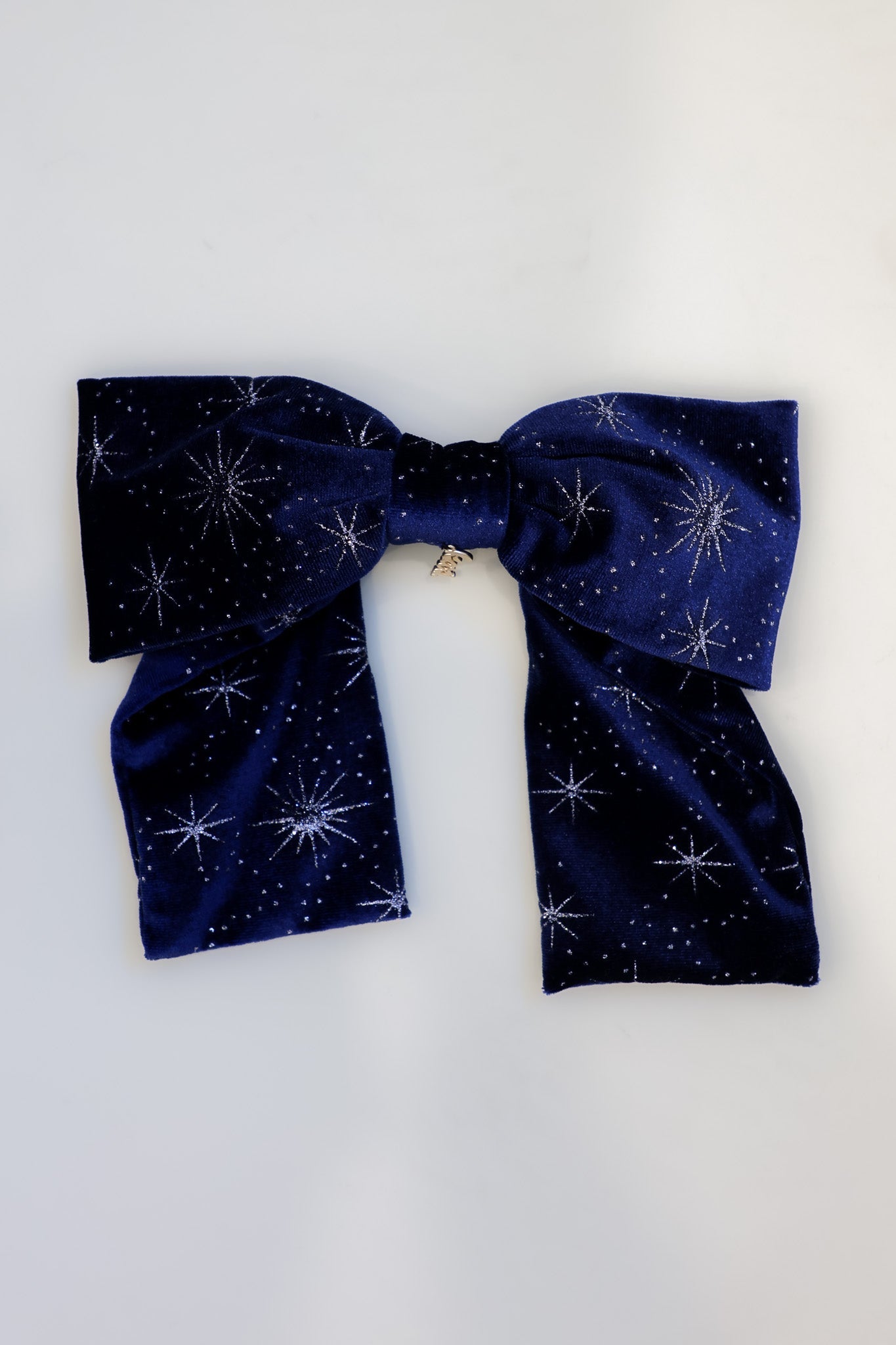 VELVET SLOUCHY BOW