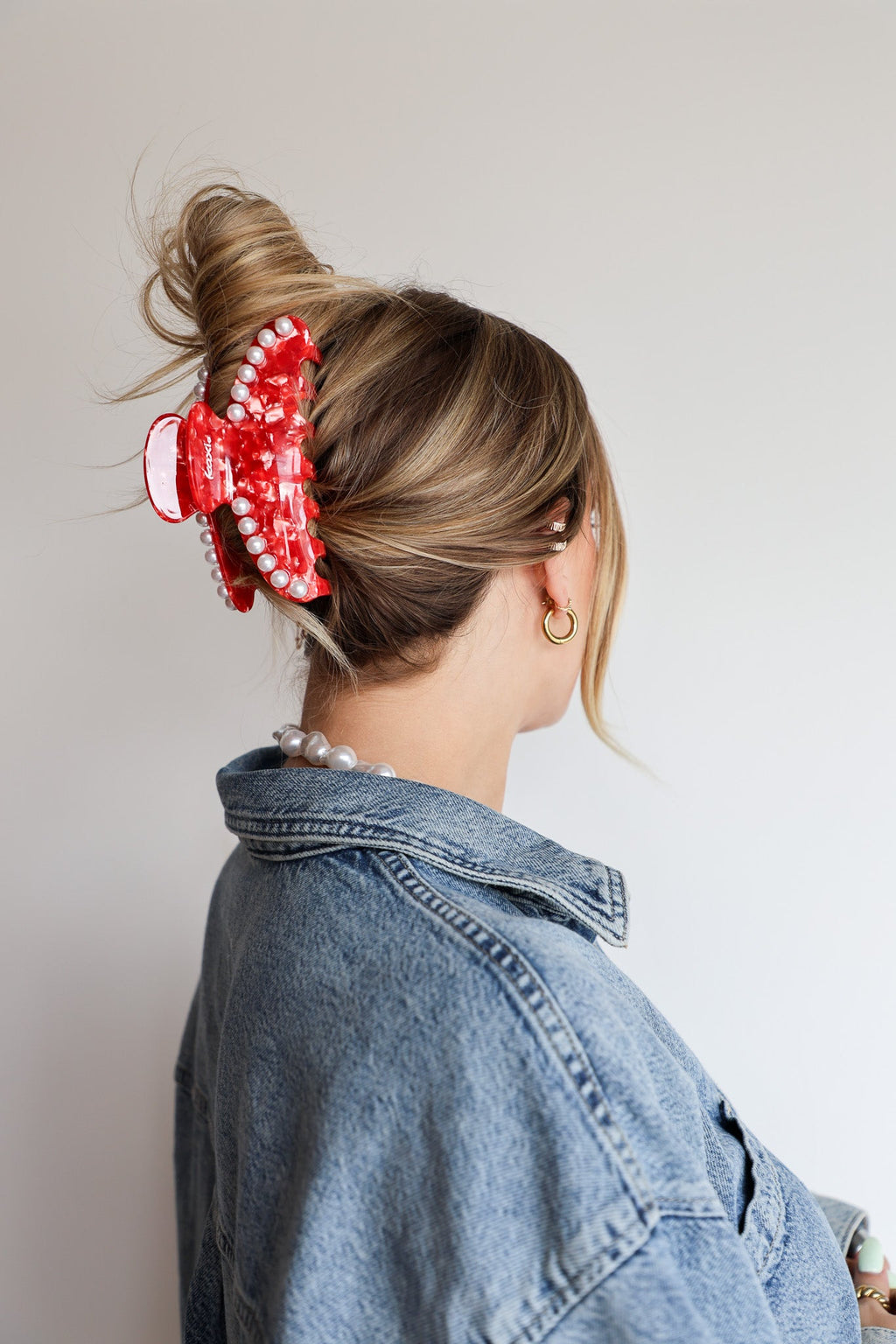 TORTOISE RED PEARL CLAW