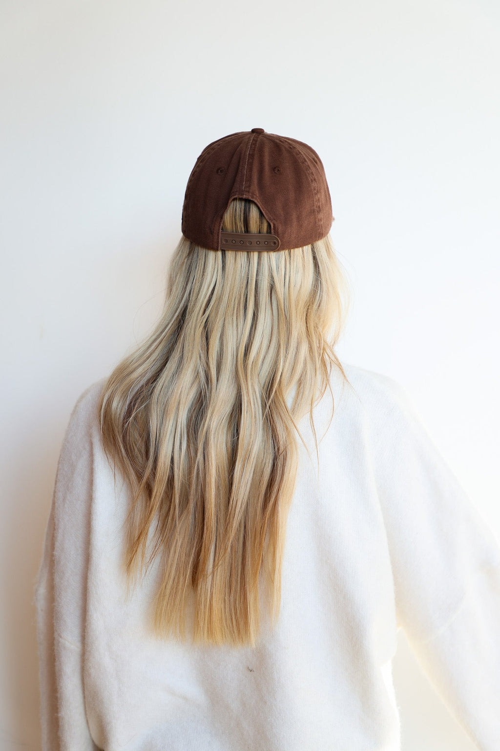 BAD HAIR DAY STUDDED BASEBALL CAP