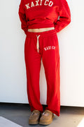 KAXI RED SWEATPANTS