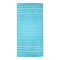 Eklips Turquoise Flat Striped Pestemal Towel