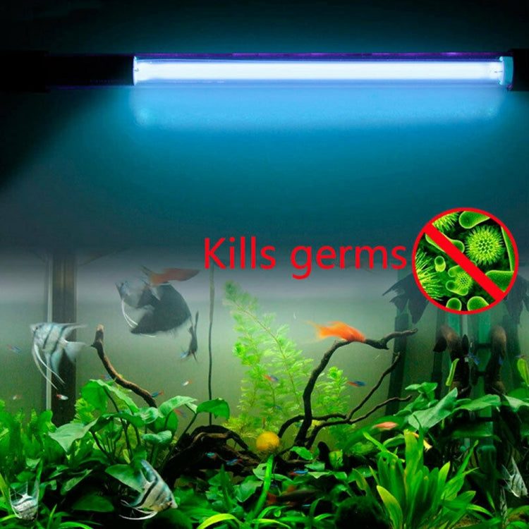 110V 7W UV Ultraviolet Algae Disinfection Fish Tank Lamp, US Plug
