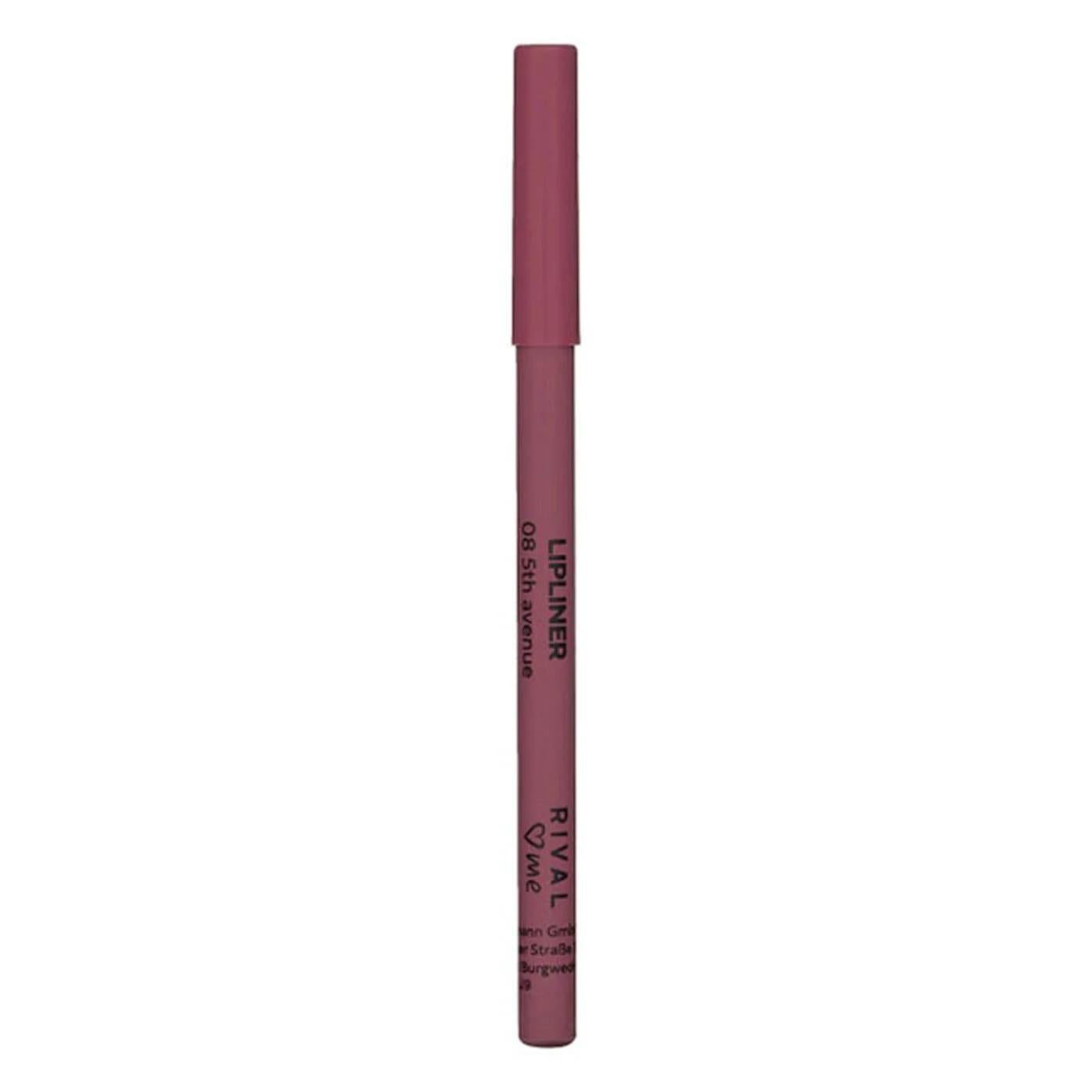 Rival Loves Me Lip Liner No. 08 5th Avenue Matte Finish - 1 pc