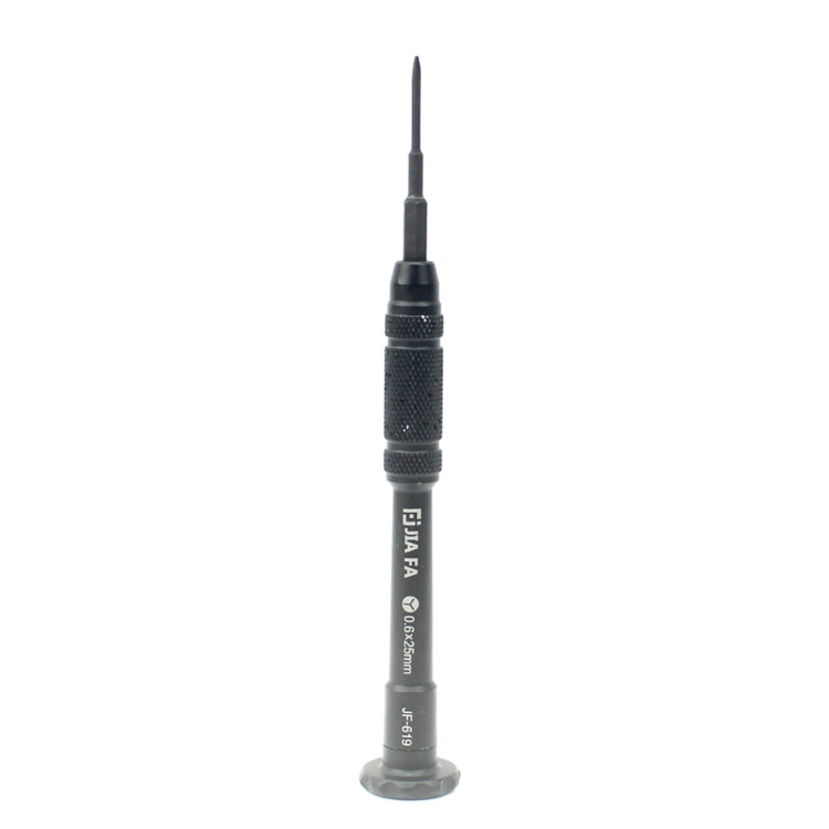 JIAFA JF-619-0.6Y Tri-point 0.6 x 30mm Repair Screwdriver for iPhone X/ 8/ 8P/ 7/ 7P & Apple Watch(Black)