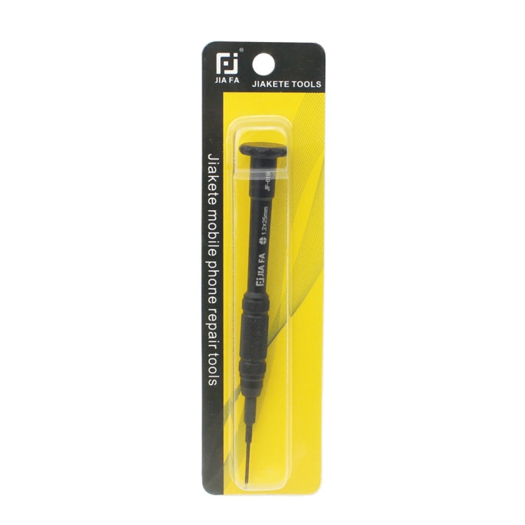 JIAFA JF-619-0.6Y Tri-point 0.6 x 30mm Repair Screwdriver for iPhone X/ 8/ 8P/ 7/ 7P & Apple Watch(Black)