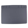 Maintenance Platform High Temperature Heat-resistant Repair Insulation Pad Silicone Mats, Size: 49.5cm x 34.7cm(Grey)