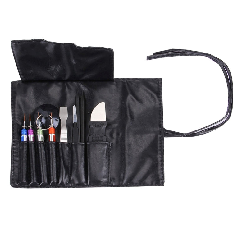 Appropriative Professional Screwdriver Repair Open Tool Kit with Roll Leather Bag For iPhone 7 & 7 Plus