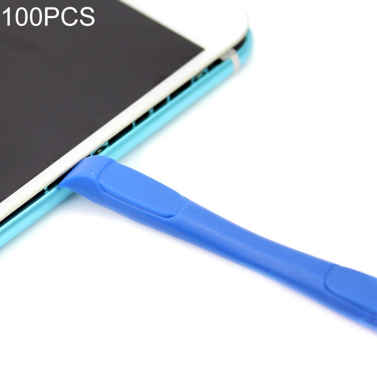 100 PCS JIAFA P8817 Mobile Phone Repair Tool Double-end Spudgers(Blue)