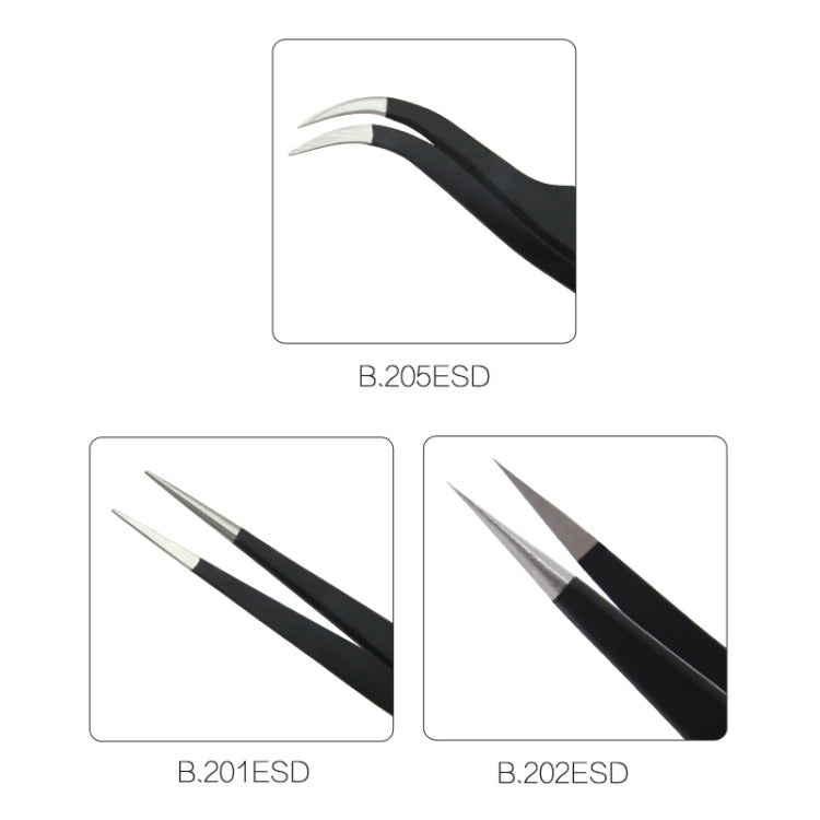 BEST BST-202ESD  Best electronic hand tool tweezers