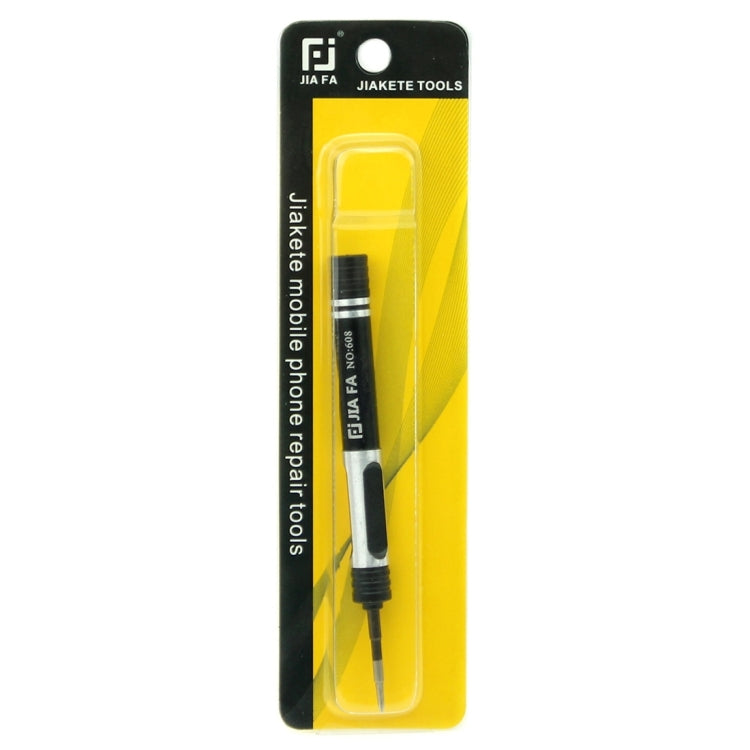 JIAFA JF-608-T4 Torx T4 Mobile Phone Repair Screwdriver (Black)