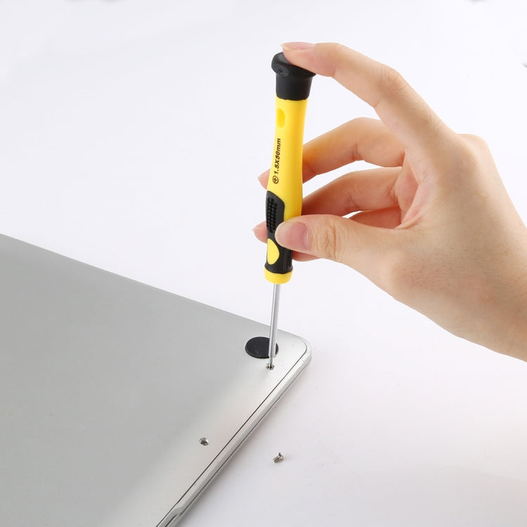 JF-611-0.8 Pentalobe 0.8 Screwdriver for iPhone Charging Port Screws(Yellow)