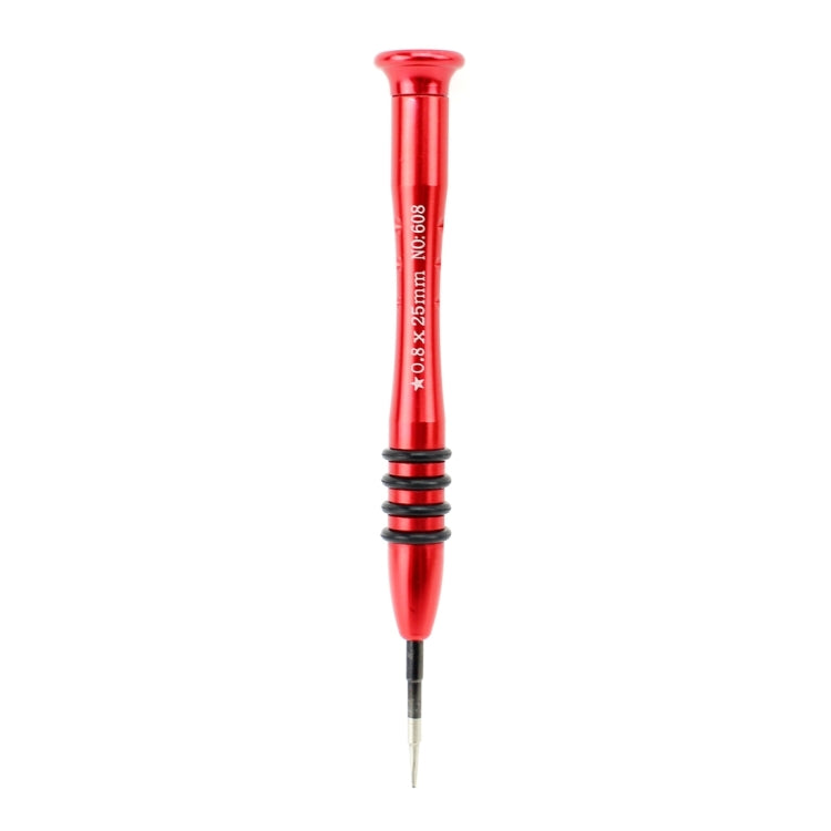 JIAFA JF-668 0.8 Pentalobe 0.8 Screwdriver for iPhone Charging Port Screws(Red)