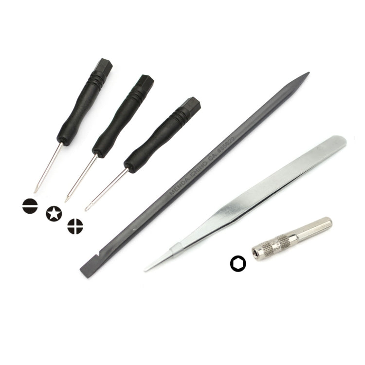 JF-8147 14 in 1 Metal + Plastic iPhone Dedicated Disassemble Repair Tool Kit