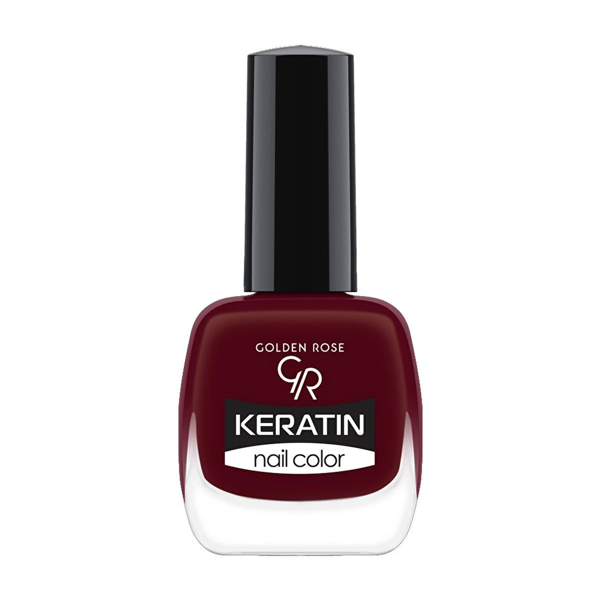 Golden Rose Keratin Nail Color - Long Lasting & Nourishing Nail Polish for Healthier Nails