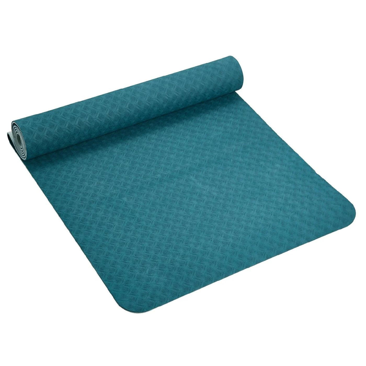 Ideenwelt Blue Yoga and Fitness Exercise Mat 1 Count