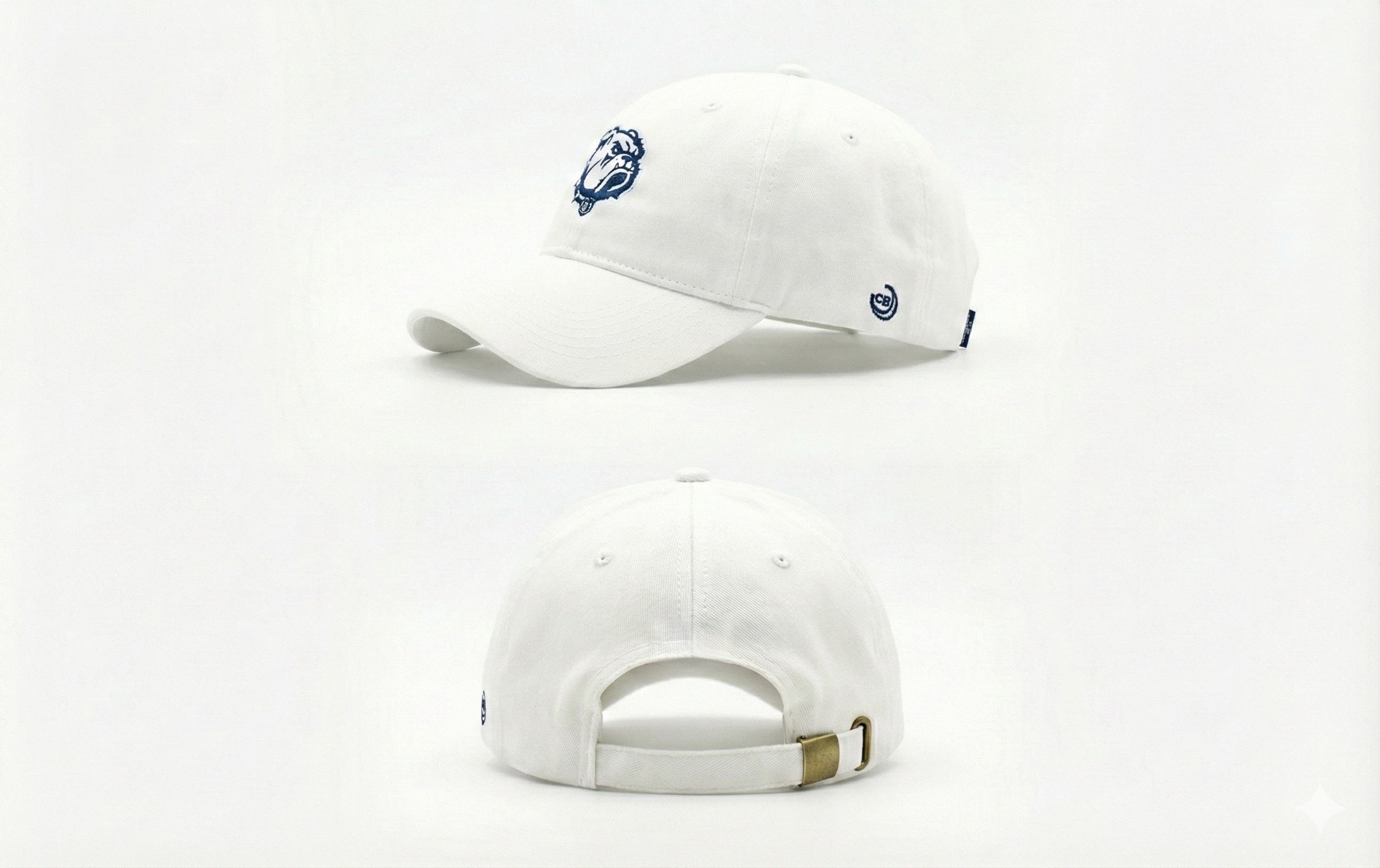 Citadel Bulldog Mascot Twill Embroidered Brim Hat Cap