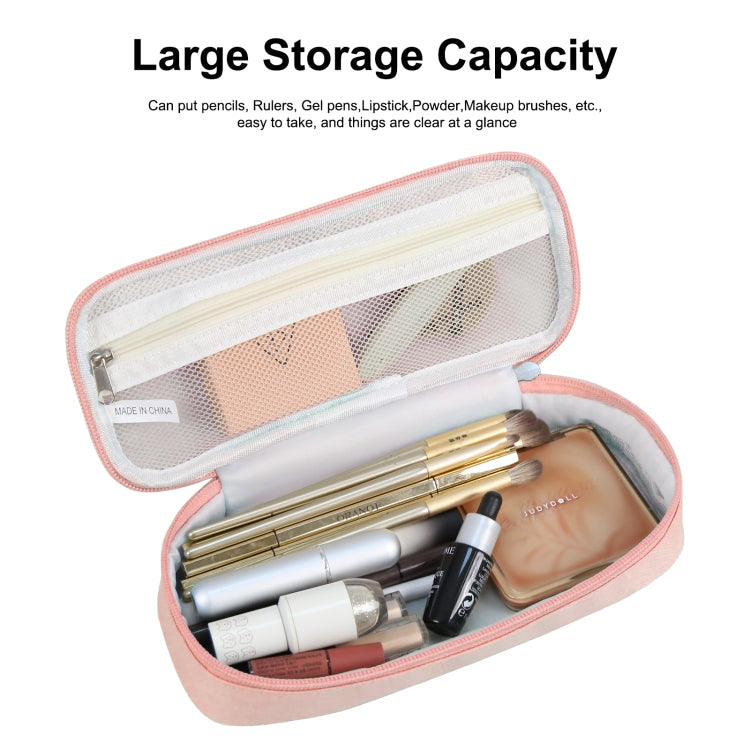 FunAdd Pencil Case Cosmetic Storage Ant Cloth Organizer Bag, Size: 235 x 105 x 50mm (Pink)