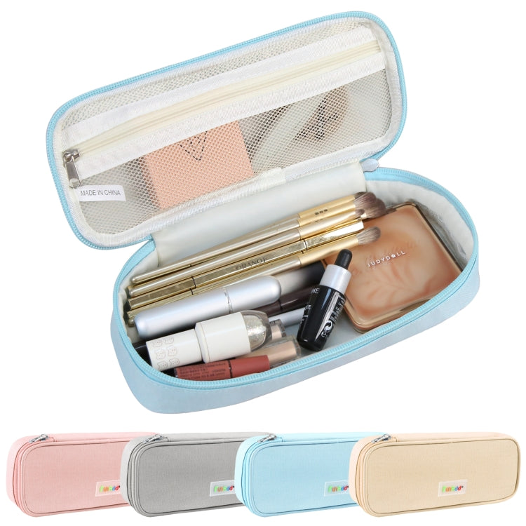FunAdd Pencil Case Cosmetic Storage Ant Cloth Organizer Bag, Size: 235 x 105 x 50mm (Grey)