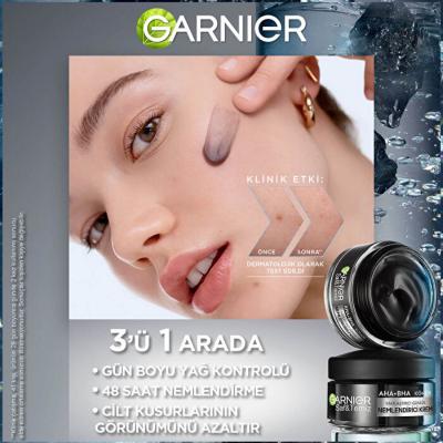 Garnier Daily Moisturizing Cream for Oily Skin - Garnier Saf KšmŸr Matla_tõrõcõ Nemlendirici Krem 50ml