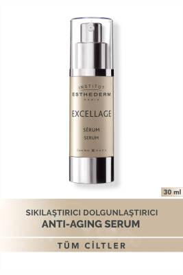 Institut Esthederm Excellage Serum: Anti-Aging Facial Serum for Mature Skin - Reduce Wrinkles, Restore Radiance & Even Skin Tone