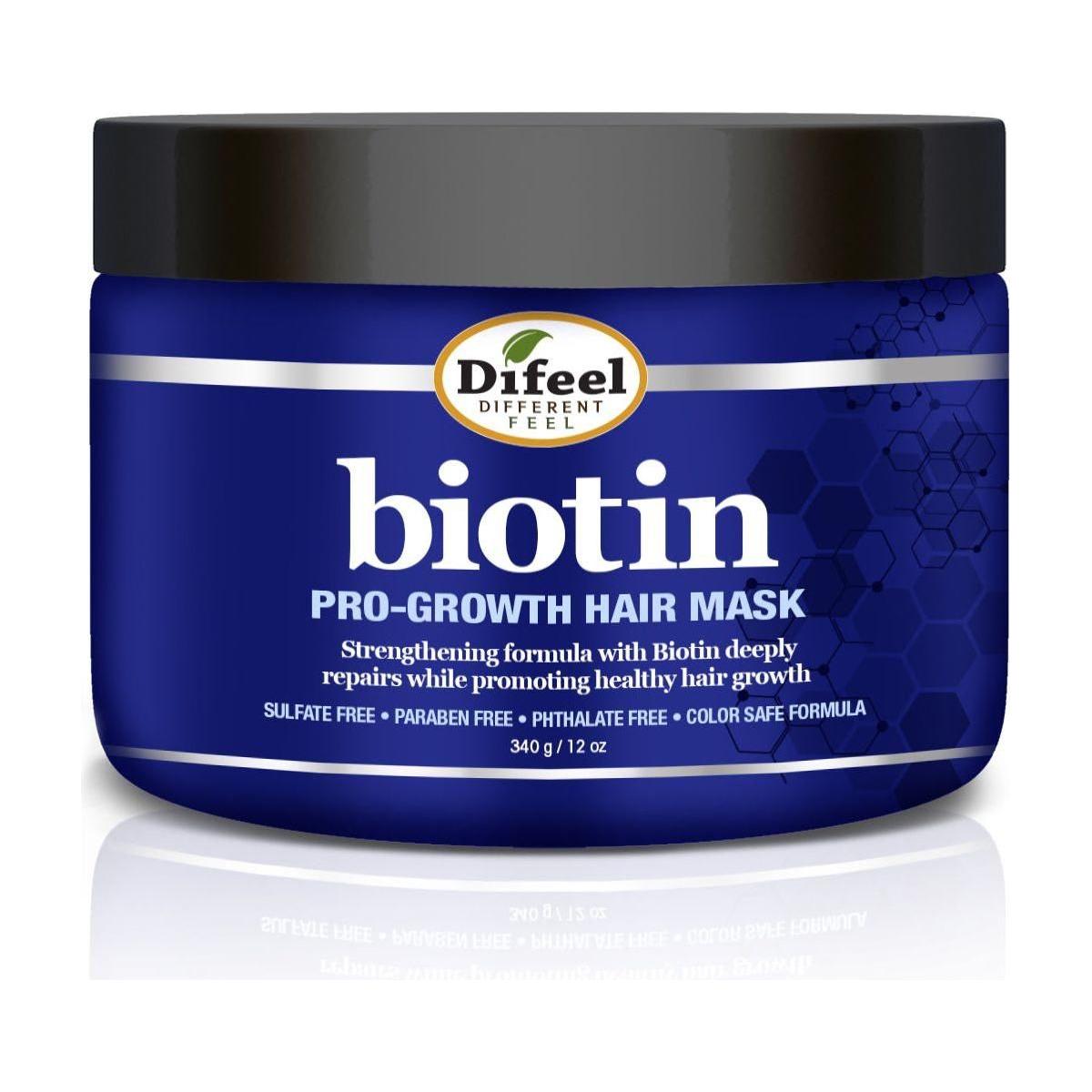 Difeel Biotin Pro-Growth Hair Mask 12 Oz
