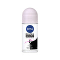Nivea Black&White Invisible Clear Roll-On Deodorant 50ml - Antiperspirant Protection