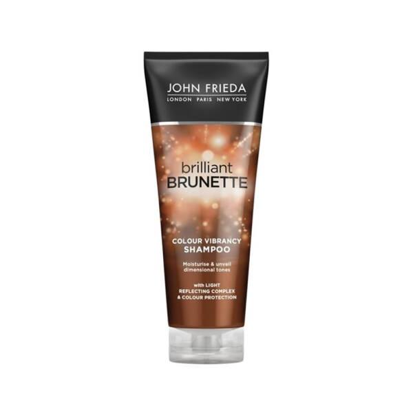 John Frieda Brilliant Brunette Color Enhancing Shampoo for Vibrant Brown Hair - 8.45 fl oz