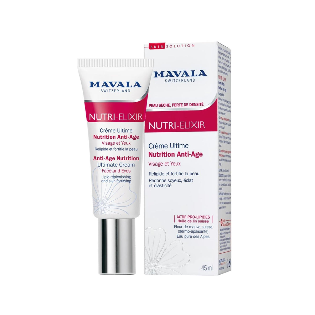 Mavala Anti-Aging Cream - Nourishing & Moisturizing Nutri-Elixir Ultimate Cream for Mature Skin