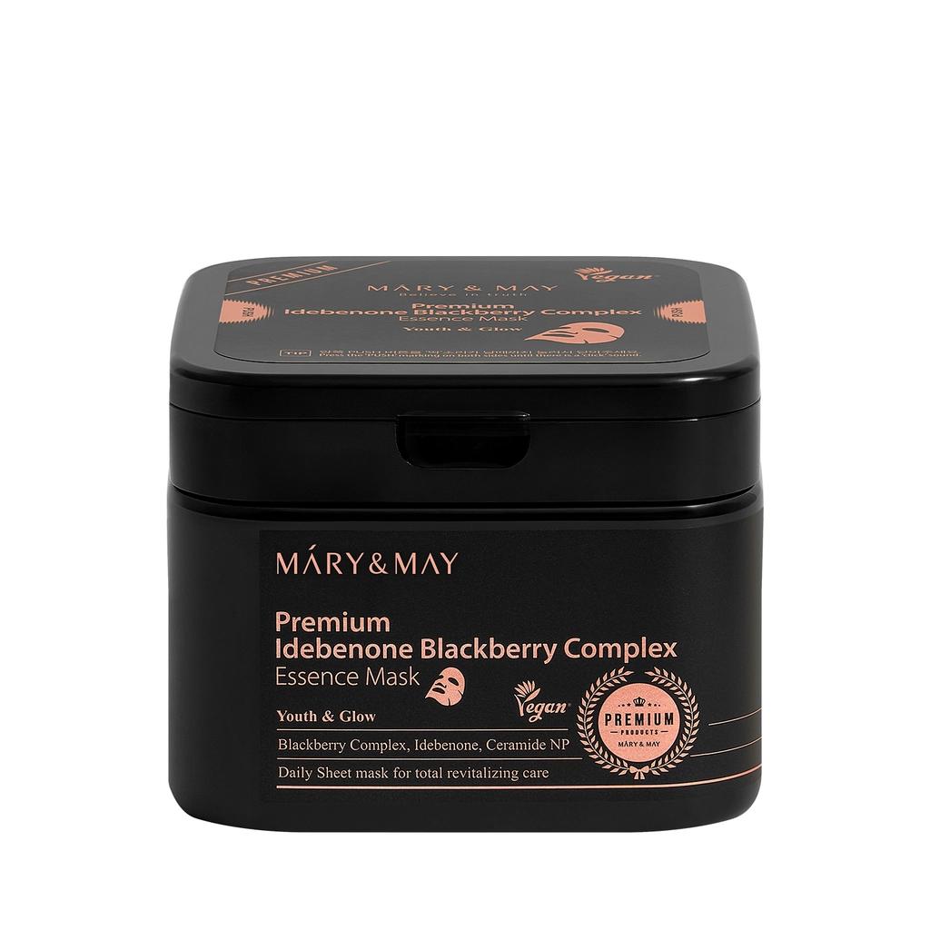 Mary & May Idebenone & Blackberry Complex Mask Pack 20 Sheets