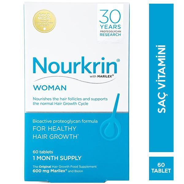 Nourkrin Woman 60 Tablets - Hair Health Support | 60 Tablets