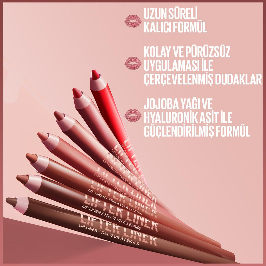 Maybelline New York Lifter Liner Lip Liner - Precise Lip Definition, Long-lasting Lip Color